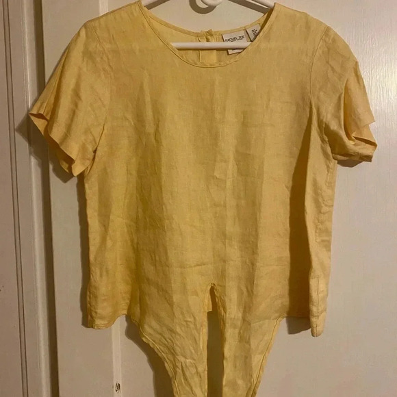 Rachel Zoe front tie top - Picture 1 of 5